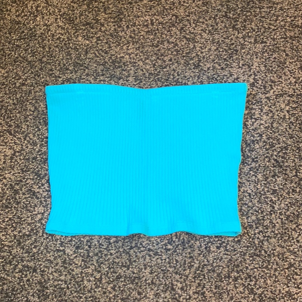 Urban Outfitters Teal Tube Top